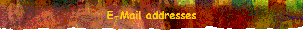 E-Mail addresses